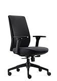 BenS 918-Ergo-4 Luxuriöser ergonomischer Bürostuhl, Sitztiefenverstellung, höhenverstellbare Rückenlehne, 4D-Armlehnen