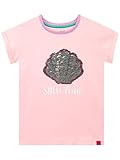 Harry Bear Mädchen Shell Yeah T-Shirt Reversibel Paillette Rosa 140