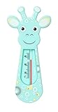 BabyOne Schwimmendes Badethermometer, Design: Giraffe, babysicher, Analog