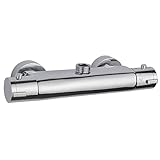 Duscharmatur mit Thermostat Duschthermostat Mischbatterie Wandhalterung Armatur Dusche Temperatur kann flexibel im Bereich von 20~50 eingestellt werden ℃