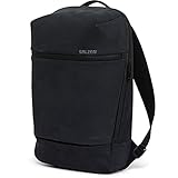 SALZEN Savvy Rucksack aus Leder Farbe Charcoal Black, Volumen 15 Liter mit gepolstertem Laptopfach