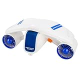 LOKEEVAN Unterwasserscooter, Tauchscooter mit 480W Motor, 2 Geschwindigkeiten Topspeed 1,6 m/s, Bis 20M Tauchtiefe, Schutz vor Untergehen, Alarm bei niedrigem Batteriestand für Schwimmbäder