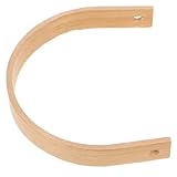 HOLIDYOYO Ersatzgriff für Teekanne aus Leichtem Bambus Rutschfester Ergonomischer Kesselgriff Hitzebeständig und Kompakt Passend für Kleine Teekannen Langlebiges Zubehör für