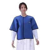 BKEKM Röntgenschürze 0,35 mmPb Bleischürze Bleikittel Strahlenabschirmende Bleikleidung Röntgenschürze für medizinische Zwecke Strahlenschürze