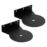 Gatuida 2 Stück Katzenbaum Wandhalterung Metall Kletterregal Befestigung für Katzenmöbel Stabile Selbstgemacht Katzenkratzbaum Halterung für Innenbereich Belastbar und Vielseitig