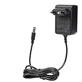 Carbosing Netzadapter, 9 V, 2 A, kompatibel mit Kettler Cross Trainer Crosstrainer CTR1/2/Giro P Velo/Mondeo/Paso Excercise Bike 607/800 Calypso Axos Cycle P Bike Crosstrainer