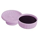 CRILSTYLEO Reinigungsbox für Make-up-Pinsel Bürstenreinigungspads Make-up-Versorgung pinsel reinigungsmatte brush cleansing pad Make-up-Reinigungsmatte Pinselreiniger herstellen Kieselgel