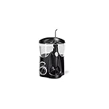 Waterpik Ultra feststehende Munddusche mit 6x Aufsätzen, 99,9% Plaquentfernung, 10x Druckeinstellungen, 90 Sekunde Zahnreiningung, integrierter Timer, Schwarz