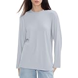 Damen Bluse Langarm Langarmbluse Damen Bluse Damen Lang Oberteile Damen Elegant Hemden Damen Schluppenbluse Damen Schwarze Tops Damen Bluse Weiss Damen Damen Blusen Weiße #09Grün L