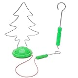 Toyland® Weihnachtsbaumförmiges Beat The Buzzer-Spiel – Licht- und Soundeffekt – Neuartige weihnachtliche Familienspiele