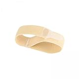 Ｚｉａｌｏｆｉ 5xHammer Toe Wraps Gepolsterte Bandagen Wiederverwendbare Zehentrenner für, Beige, 5 STK.