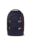 satch pack Schulrucksack ab 5. Klasse ergonomisch 30L Stauraum standfest Organisationstalent Nordic Blue - Blau