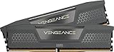 CORSAIR Vengeance DDR5 32GB (2x16GB) DDR5 6000MHz CL36 AMD Expo Intel XMP iCUE Kompatibler Computerspeicher - Grau (CMK32GX5M2E6000Z36)
