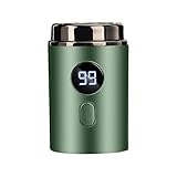 Elektrischer Rasierer, tragbar, Bartschneider mit digitaler Anzeige – wasserdichter Körperrasierer für Brust, Achsel, Bein, Alltag, Herren, Geschenk für Ehemann, Reisen, Zuhause