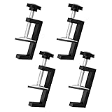 4 Stück G klemme Kit, Klemmbereich 10-57 mm Tischklemme, Verstellbaren Schraubzwingen Klein, Universal Tischklammern, für Schlafzimmer, Küche, Badezimmer, Regal