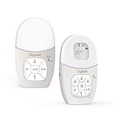 Gigaset Baby 100 Audio – Audio-Babyphone mit DECT-Technologie – Sichere Zwei-Wege-Kommunikation – 300m Reichweite - Fütterungstimer - Temperatursensor - Nachtlicht, Warm Grey [Deutsche Version]
