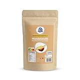 Premium Mandelmehl 1 KG - fein gemahlen, naturbelassen & nicht entölt, aus blanchierten Mandeln (weiß) - Low Carb & Keto geeignet - Vollfett zum Backen & Kochen - 1000 g