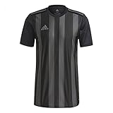 Adidas Herren Striped 21 T-Shirt, Black/Tmdrgr, 2XL