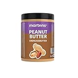 Martons Protein Peanut Butter, 1kg, Creamy, Vegan, Natürliche Erdnussbutter ohne Palmfett, Salz - Low Sugar Erdnussmus mit 24% Protein