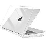 EooCoo Hülle Kompatibel für M1 MacBook Air 13 Zoll Retina A2337 A2179 A1932, 2021-2018 Freisetzung Ultradünne Glatt Hartschale Schutzhülle Case Cover, Kristall Klar