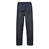 Portwest Klassische Regenhose für Erwachsene, Größe: XL, Farbe: Marine, S441NARXL
