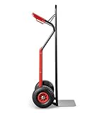 Pallit DIABLO Sackkarre 200 kg Hochwertiger Stahl ergonomischer Transportwagen für Lager, Umzüge, Camping Transportkarre Staplerkarre