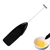 Automatischer Milchaufschäumer – einfach zu bedienender Milchaufschäumer elektrisch flach | Handmilchaufschäumer | Backen Kochen | Mehrzweck-Milchbesen Aufschäumer Gerät | Automatischer