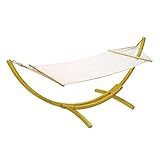 Holz Hängemattengestell Gestell für Hängematte Hängeliege HG320+ Holzgestell