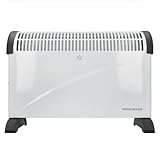 TOUGH MASTER Konvektor-Heizung, 2000W, 3 Heizstufen, Überhitzungsschutz, Thermostat