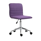 SVITA Linus Schreibtischstuhl Kinder Drehstuhl Stoffbezug Lila
