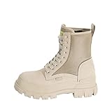 Buffalo Damen Schnürstiefelette Aspha Sand 41