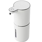OZMDXKJ Manueller Seifenspender Zur Wandmontage, Automatischer Seifenspender, SchäUmender Seifenspender Mit Infrarotsensor, 380 Ml, 4 Einstellbare Seifenstufen, füR BadezimmerküChe
