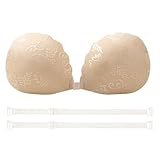 Oxxggkao Brustblütenblätter Mit Zartem Blumenmuster Rutschfester Selbstklebender Trägerloser BH Aus Silikon Unter Engem Kleid Für Frauen Brustwarzenabdeckungen Schweißfester Silikon Brustwarzenschutz