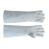 Wdbild Lederschweißhandschuhe Super Langhärme Hitzebeständig Mit Weicher Baumwolle Für Männer Frauen Die Gartenarbeit Beschneiden