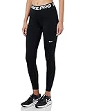 Nike Damen W Np 365 Tight Leggings, Black/White, L EU