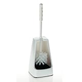 kela WC-Garnitur Levin, Kunststoff, weiß, halbseitig offen, 26010