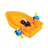 Lustiges Paddelboot Modell Praktisches Montagespielzeug Lernrad Interaktives Wissenschaftliches Experimentierset Für Kinderboot