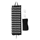 Game Mat Storage Bag, ausziehbar, Matten-Halter, Organizer mit transparenten Slots, platzsparendes Design, Aufbewahrungslösung für Familien, Spielbereich, Zuhause, Tür, Zimmer, Wandnutzung, 38,19 x