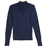 G-Star RAW Damen Stokyr Turtle Slim Wmn Ls Knits, Sartho Blue, L