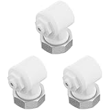 Oventrop Winkeladapter für Ventil-HK, 1 Stück, weiß, 1011450 (Packung mit 3)