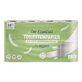 by Amazon ECO Toilettenpapier, 3-lagig 100% Recycelt, 8...