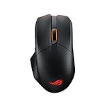 ASUS ROG Chakram X Origin kabellose RGB Gaming Maus (ROG AimPoint-Sensor, 36.000 dpi, Polling-Rate 8000 Hz, RF 2,4 GHz / Bluetooth / kabelgebunden, 11 programmierbare Tasten, Joystick, schwarz)