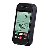 POPETPOP Tragbares Emf Messgerät Elektrisches und Magnetisches Feldmessgerät Digitaler Strahlungsdetektor Kompakt für Innen und Außenbereiche