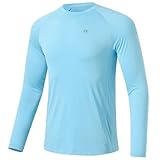 Huayuzh Herren UV-Schutz Rashguard UV Shirt UPF 50+...
