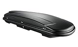 VDP Dachbox Xtreme 400 Black schwarz universal Dachkoffer Autokoffer Reise, Camping abschließbar 400 Liter