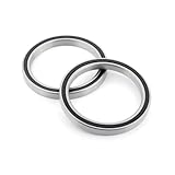 KKCZOFMJ 10 Stück Edelstahllager S6706-2RS 30x37x4mm Gummidichtung Rillenkugellager S6706 RS 30 * 37 * 4 mm