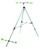 G200 Kinetic Surf Rod Pod, moderner und leichter teleskopierbarer Surf-Rutenhalter für das Surfcasting, zusammenklappbar, 94x175cm, 2,2kg