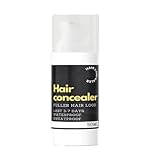 Haar-Concealer-Creme, schwarzer Concealer, regenfest, schweißresistenter Haaransatzpuder, langanhaltendes Ansatz-Abdeckspray, für Männer und Frauen