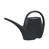 Gießkanne klein für den Zimmerpflanzen 1,7 L - Blumengießkanne aus Hochwertigem Kunststoff - Handliche Giesskanne für Innenbereich - Ideal für Bewässerung für Zimmerpflanzen, Anthrazit