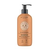 ATTITUDE Beruhigendes Shampoo für trockene Haut für Katze & Hund, pflanzliche und mineralische Inhaltsstoffe, vegan, Lavendel, 473 ml